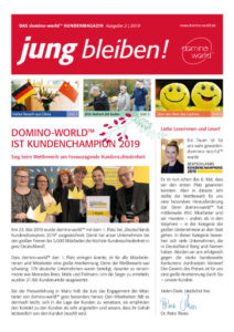 domino-world-Kundenmagazin Ausgabe 2-2019